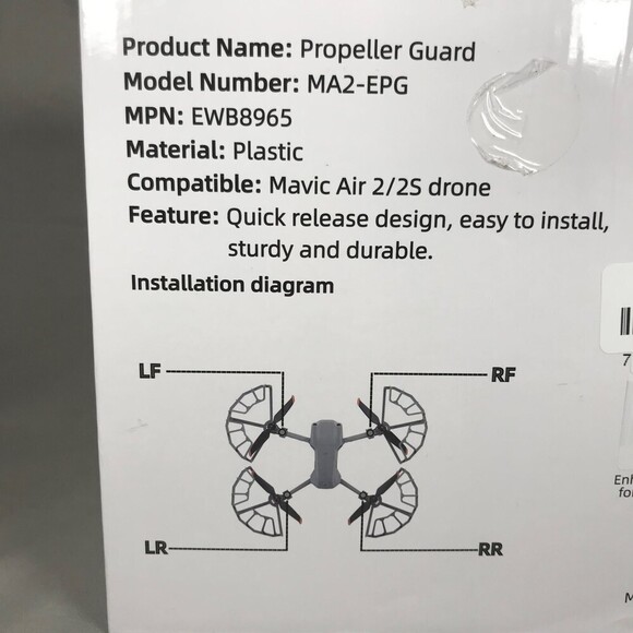 Propeller Protection Props Semi Enclosed Protector for Mavic AIR 2 / AIR 2S - Picture 2 of 3